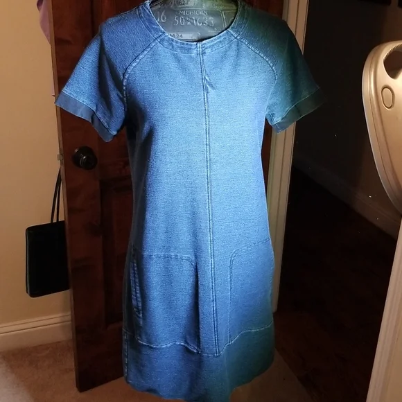 max jeans denim dress A certain blue entered my soul  [ Jeans Dress, Jeans Maxi, Blue Jeans  dress, Mermaid look, Max, Sinchna, Mysuru ]